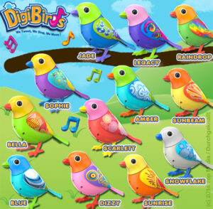 Digi Birds Motive