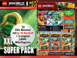 LEGO Ninjago 6 Next Level Trading Cards Superpack