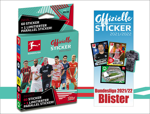 Topps Bundesliga Sticker 2021/2022 ECO-Blister