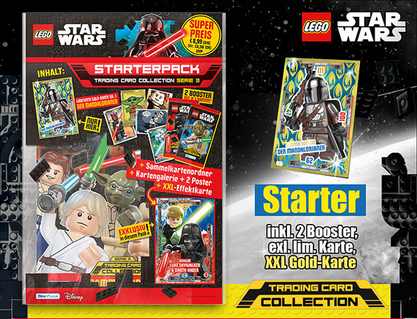 1704998 Lego Star Wars Karten 3 Starter