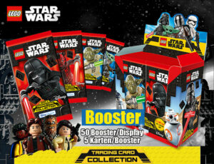 1704998 Lego Star Wars Karten 3 Trading Cards Display