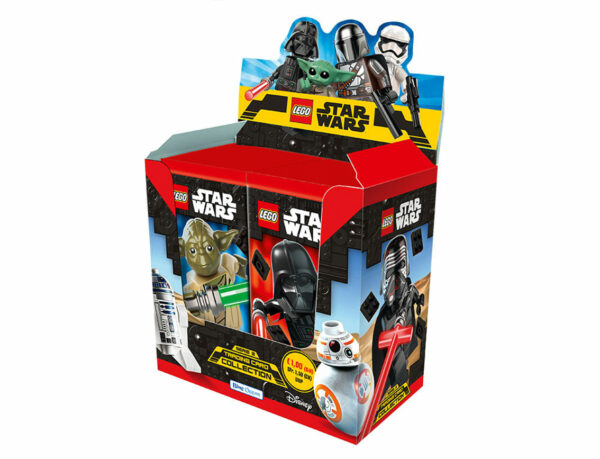 1704998 Lego Star Wars Karten 3 Trading Cards Display frei