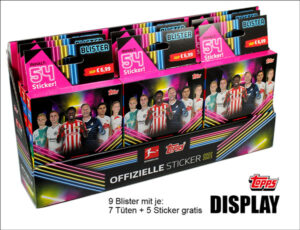 Bundesliga Sticker 2022/2023 • 9er Display Blister
