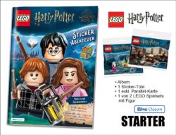 Lego Harry Potter Sticker & TC – STARTER ALBUM blau