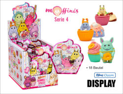 Moffinis Sammelfiguren Serie 4 – Magic Bakery – 18er DISPLAY