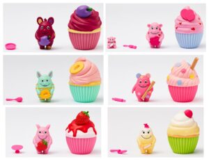 Moffinis Sammelfiguren Serie 4 – Magic Bakery – Motive 2