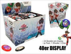 Bakugan Disc Shooter 40er Display