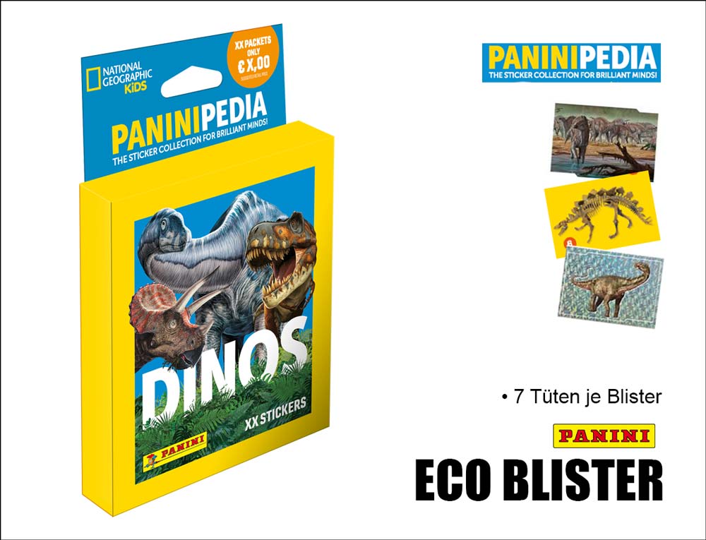 PaniniPedia Dino Blister