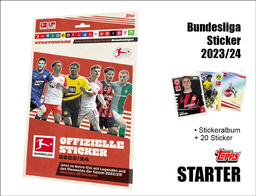 Bundesliga Stickers 2023/24 - Packet