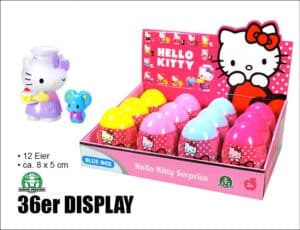 Hello Kitty Surprise Egg Display