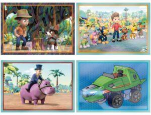 Paw Patrol Serie 10 „Jungle Pups“ Sticker – Motive 1