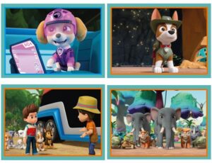 Paw Patrol Serie 10 „Jungle Pups“ Sticker – Motive 2