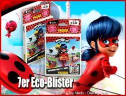 Ladybug Superhelden Hybrid Sticker Bilster