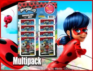 Ladybug Superhelden Hybrid Sticker Multipack