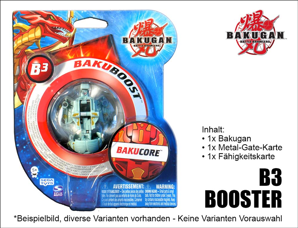 Bakugan 3 B3 Booster