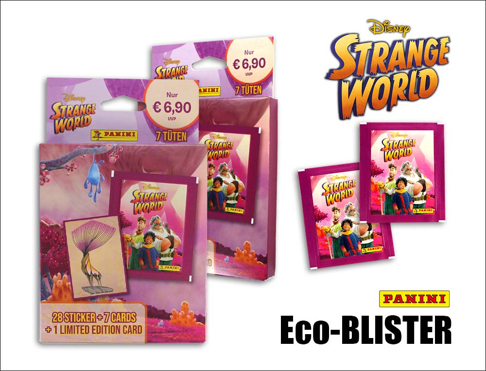 Strange World Sticker Blister