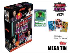 Turbo Attax Formel 1 TC 2024 – MEGA TINS FIVEFOLD Mega Tin schwarz