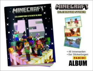 Panini Minecraft Celebration Album schwarz