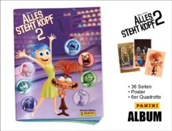 Alles steht Kopf Serie 2 Sticker Album lila