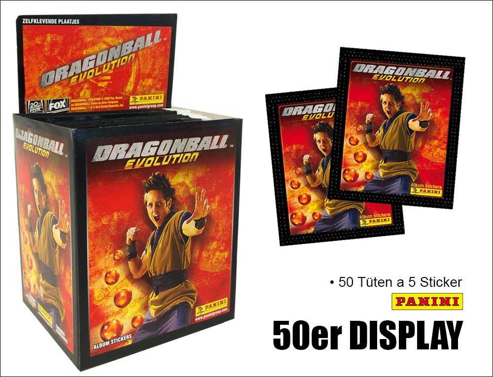 Dragonball Evolution Sticker Display