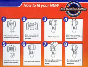 Flashing Rollers Anleitung