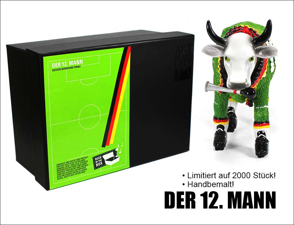 Der 12 Mann Fussballkuh