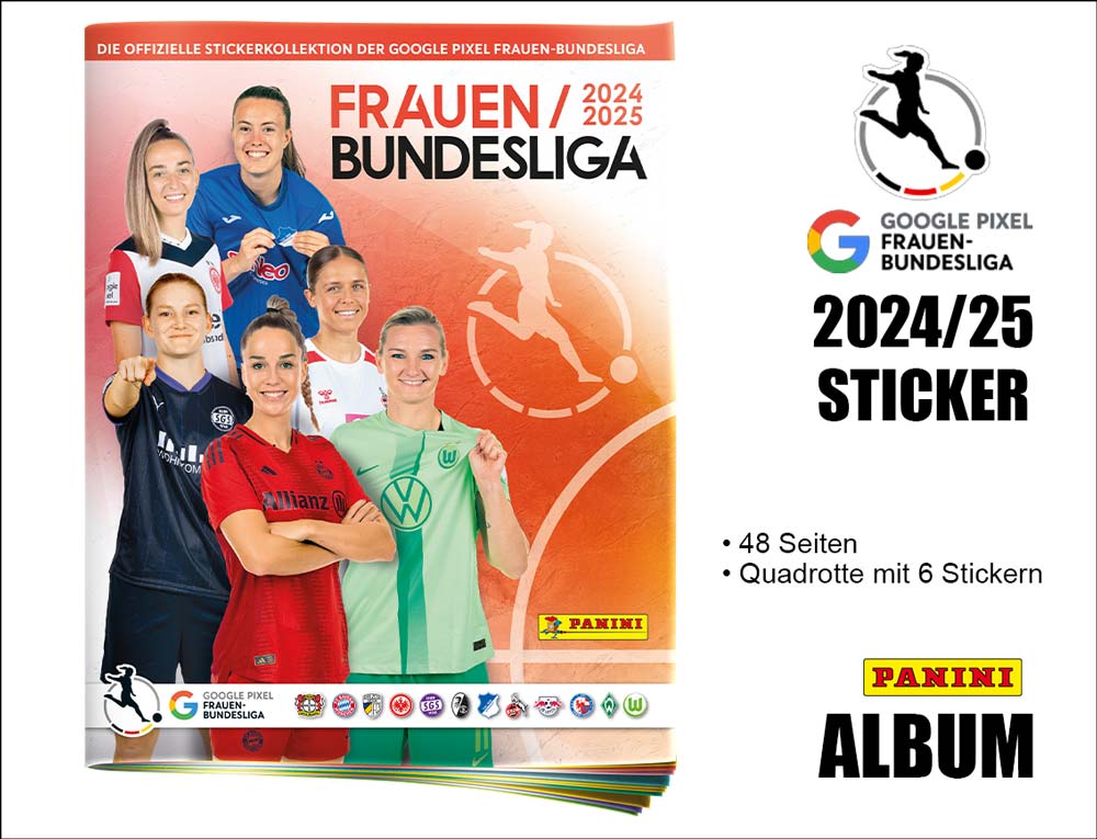 Frauen Bundesliga 2024/25 Sticker Album