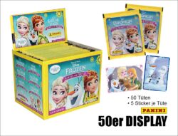 Die Eiskönigin Frozen Sticker Serie 4 Display