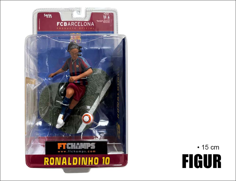 FT Champs - Ronaldinho 10 (FC Barcelona) - 15 cm • B2B Großhandel