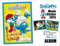 Schlümpfe Movie Sticker Album