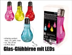 Glühbirne mit LED