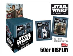 Star Wars Rogue One Sticker Display