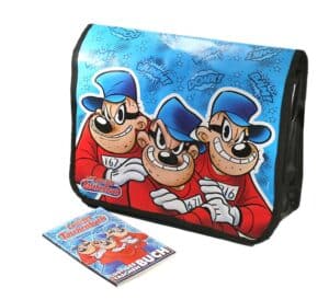 Panzerknacker Tasche mit Buch