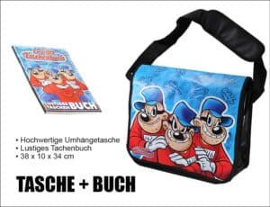 Panzerknacker Tasche plus Buch