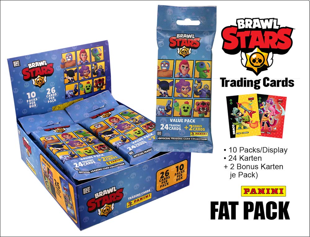 Brawl Stars Trading Cards – TC FatPack