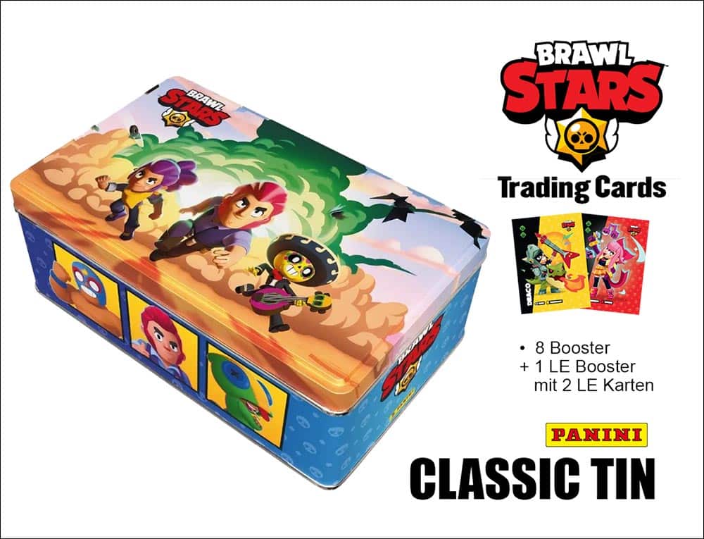 Brawl Stars Trading Cards TC Classic TIN