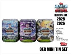 Bundesliga match attax 2025 2026 mini tin 3er Set