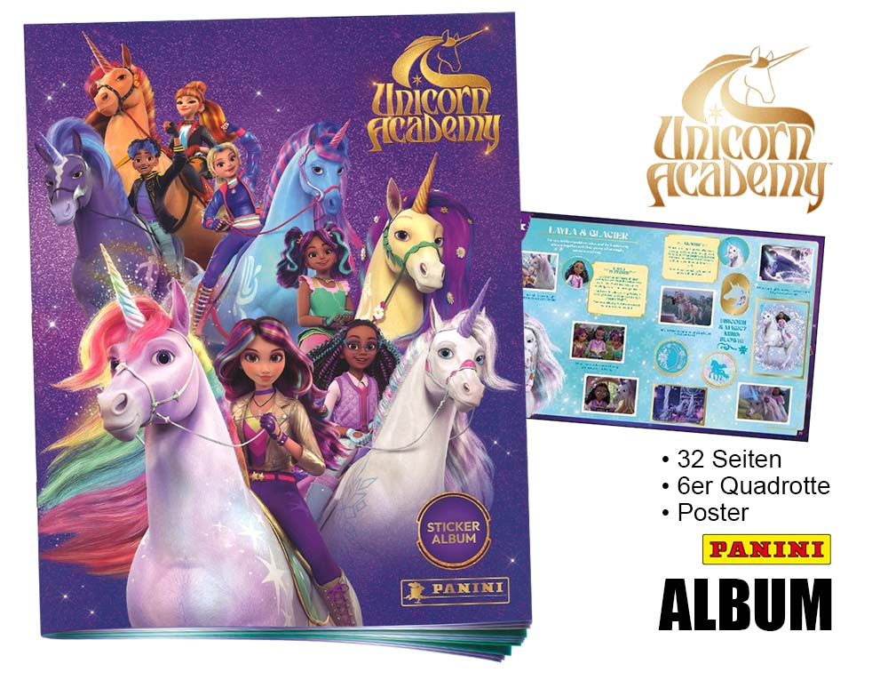 Unicorn Academy Sticker Album