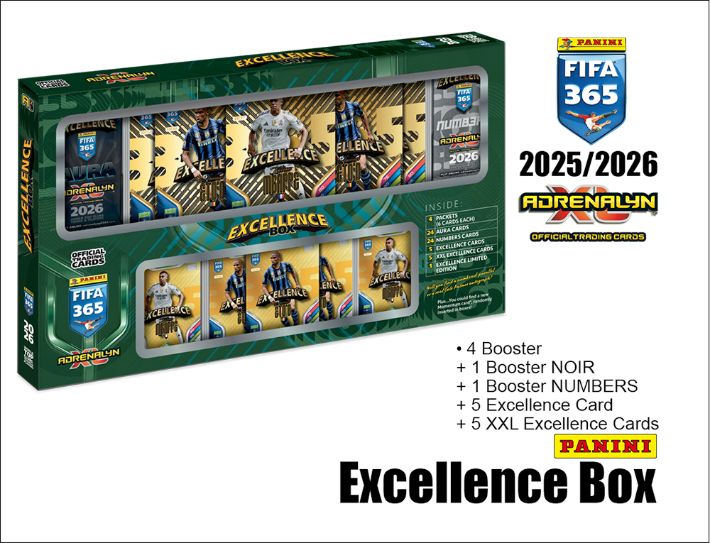 FIFA 365 2025/26 TC Adrenalyn XL Excellence Box