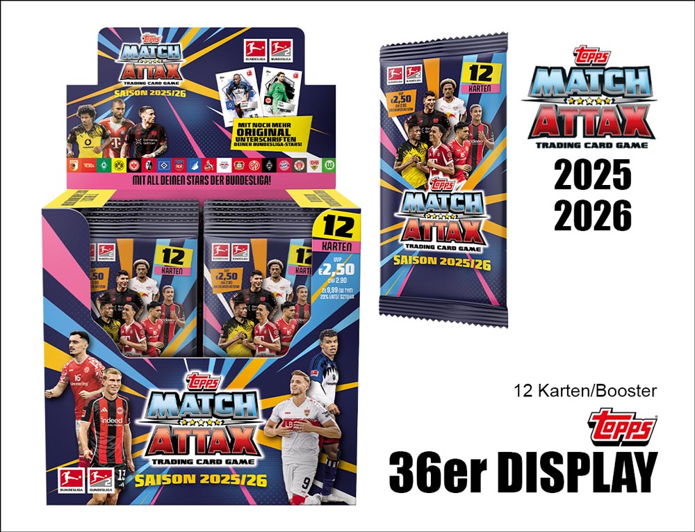 Match Attax 2025/26 Booster