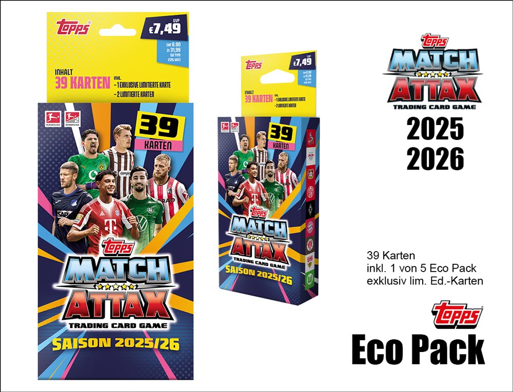 Match Attax 2025/26 Eco Pack