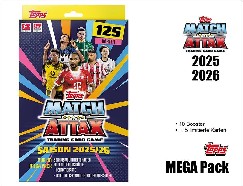 Match Attax 2025/26 MEGA Pack