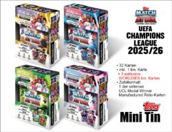 UEFA CL Match Attax 2025 2026 Mini Tin