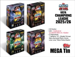 UEFA CL Match Attax 2025 2026 MEGA Tin