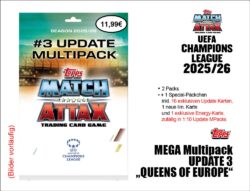 UEFA CL Match Attax 2025 2026 MEGA Pack3
