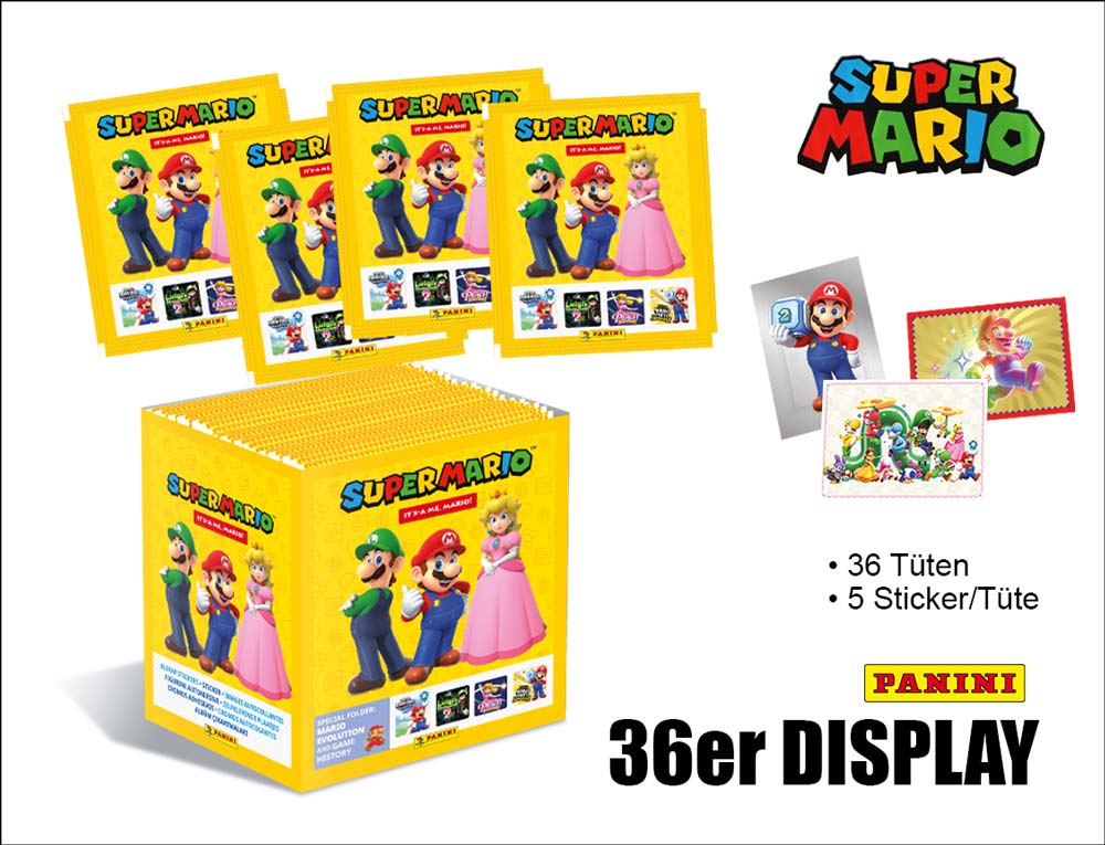 SuperMario Sticker2 Display
