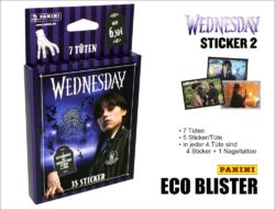 Wednesday Sticker2 Eco Blister