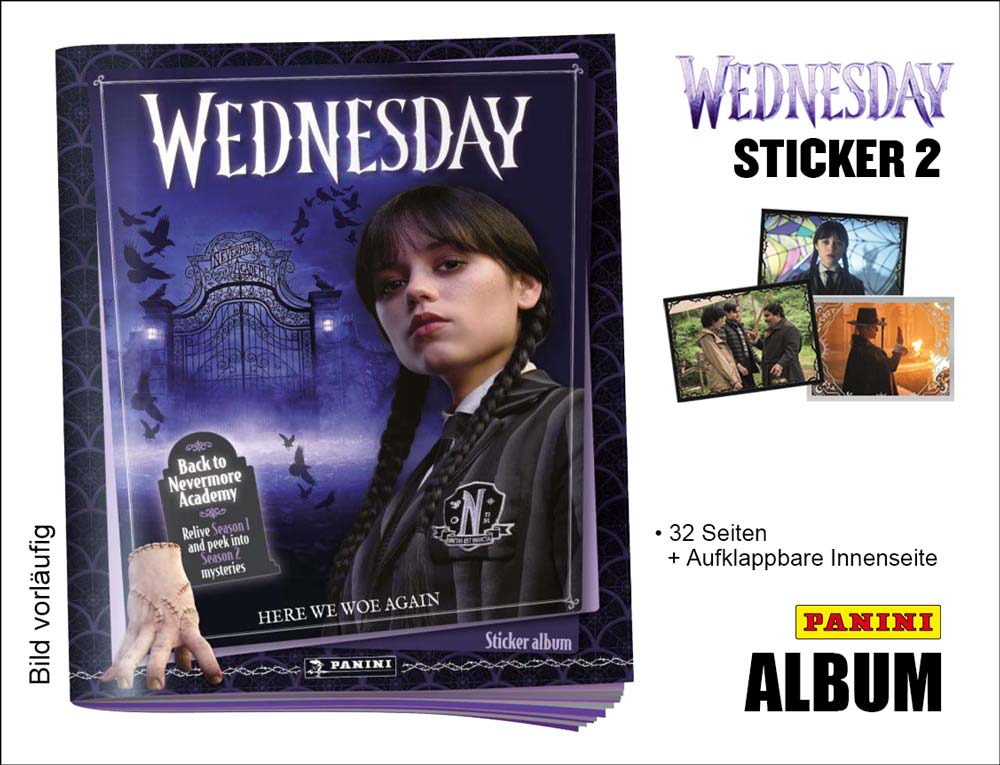 Wednesday Sticker2 Album