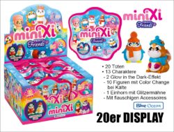 miniXi Frosty Friends Figuren Display