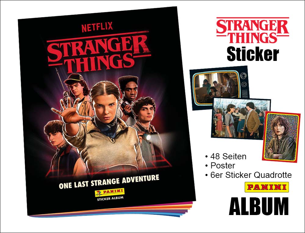 Stranger Things Sticker-Album